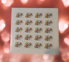 US FOREVER STAMP LOVE 2 SHEETS OF 20 (40 STAMP)