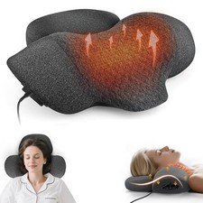 3 in 1 Electric Neck Massager Pillow, Therapy Pillow Traction Massager with Heat
