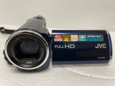 JVC Everio Camcorder GZ-E10AU Full HD 1080p 40x Zoom w/ Charger & Battery Bundle