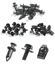 35 PCS Engine Under Cover Splash Shield Guard Body Bolts, Splash Shield Guard...