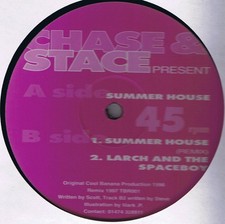 Chase & Stace - Summer House - UK 12" Vinyl - 1996 - Cool Banana