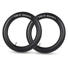 " 90/100-14 Dirt Bike Replacement Inner Tubes, 2 Pack with TR4 Valve 3.00-14