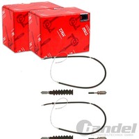 2X TRW Handbremsseile Passend FüR Audi A3 Seat Leon Toledo Skoda Octavia VW