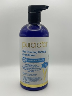 Pura d'or Hair Thinning Therapy Conditioner 16 fl oz - NEW