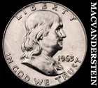 1963-D Franklin Half Dollar- Silver- Scarce High Grade Luster- No Reserve #J9138