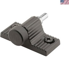 Defender U 9849 Zamak Twist-In Sliding Door Lock - Matte Black Security Solution