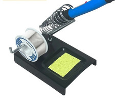 1pc Soldering Iron Stand Holder with Cleaning Sponge Welding Base Tool - NEW
