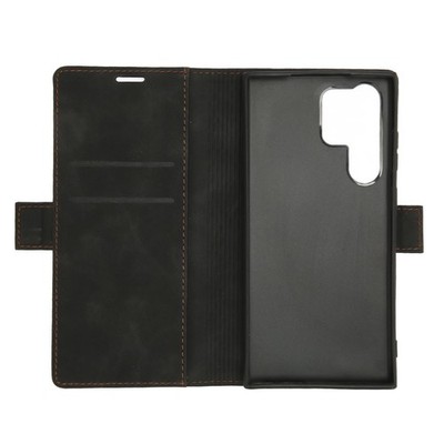 Flip Cover Phone Case For S23 Ultra PU Leather Phone Protective Shell With SET