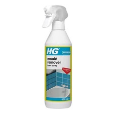 HG Mould Remover Foam Spray, Black Mould & Mildew Cleaner, Removes Stains –