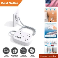 Lightweight Cruise Approved Power Strip: USB C & 4 Ports for Easy Charging