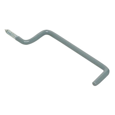 5/16 In. X 7-3/4 In. Vinyl Coated Steel Screw-In Ladder Hook 20 Lbs