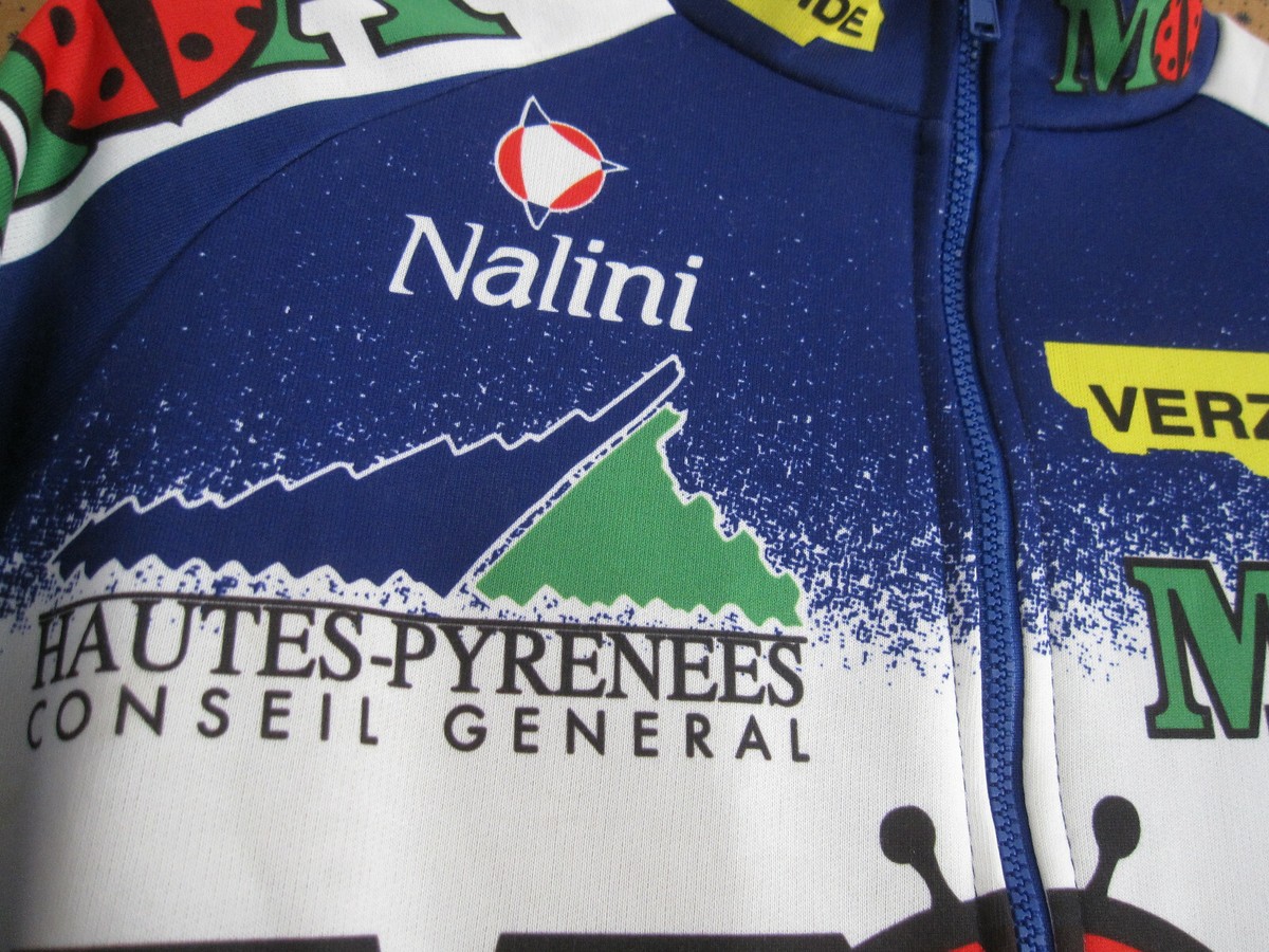 Maillot Cycliste Nalini Manche Longue – MOA DITHURBIDE Toulouse BP – Taille L / 4