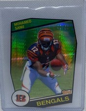 MOHAMED SANU 2012 TOPPS CHROME RETRO ROOKIE REFRACTOR DIE CUT RC #D 45/50