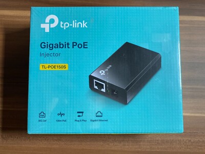 TP-Link TL-PoE150S 2 Ports Power Over Ethernet Injektor
