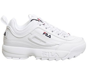 zapatilla fila mujer blanca