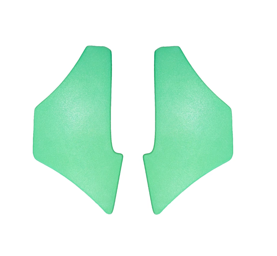 Hercules Prima GT/GX rechter und linker Seitendeckel -verkleidung grün - Bild 2 von 4