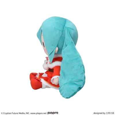 Hatsune Miku Christmas Fuwapuchi L Plush Doll 2024 SEGA Japan New