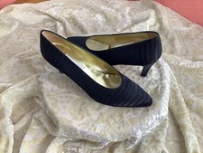 Pancaldi womans shoes - Vintage - silk - pump