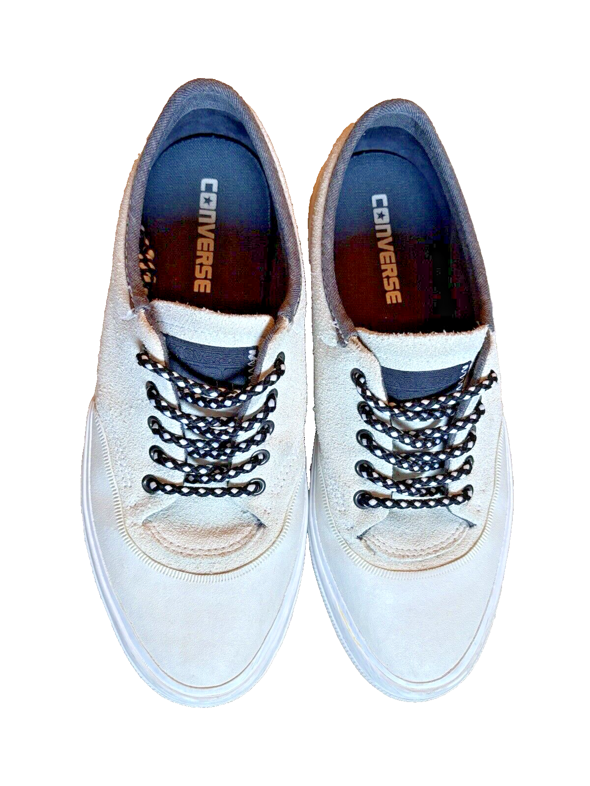 SAOLA Scarpe Converse Converse Crimson Suede OX Uomo Taglia 8.5 Avorio 153469C