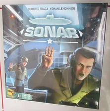 Sonar Submarine Combat Board Game Ages 8+ 2017 Matagot Asmodee NEW