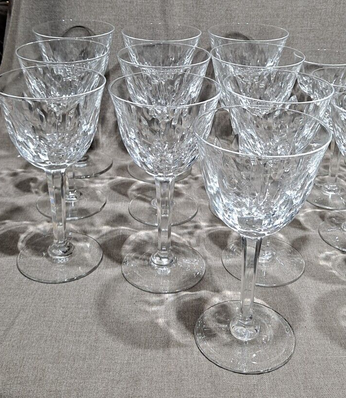Val St Lambert Crystal ~ Seraing Cut 4-1948 ~ 26 Pieces | eBay