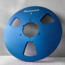 A pair Technics 10.5" metal 1/4" Empty Tape Reel For M28 RS1500 RP-10A etc