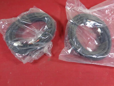 2x Kenwood TK-790H VHF KCT-22 Mobile Radio Remote Cable TK790 TK890 TK5710 17'