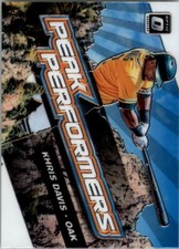 2019 Donruss Optic Baseball Peak Performers Insert Singles - You Choose