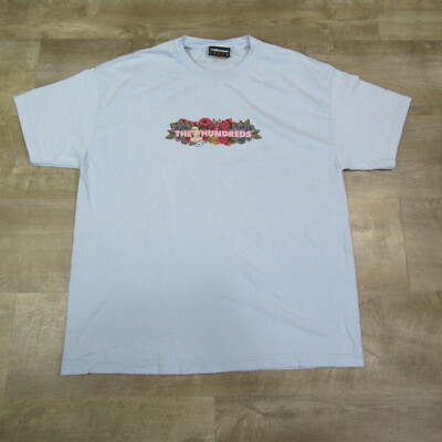 The Hundreds Frida Kahlo Mens Xlarge Blue Pasion Por La Vida 2022 Exclusive