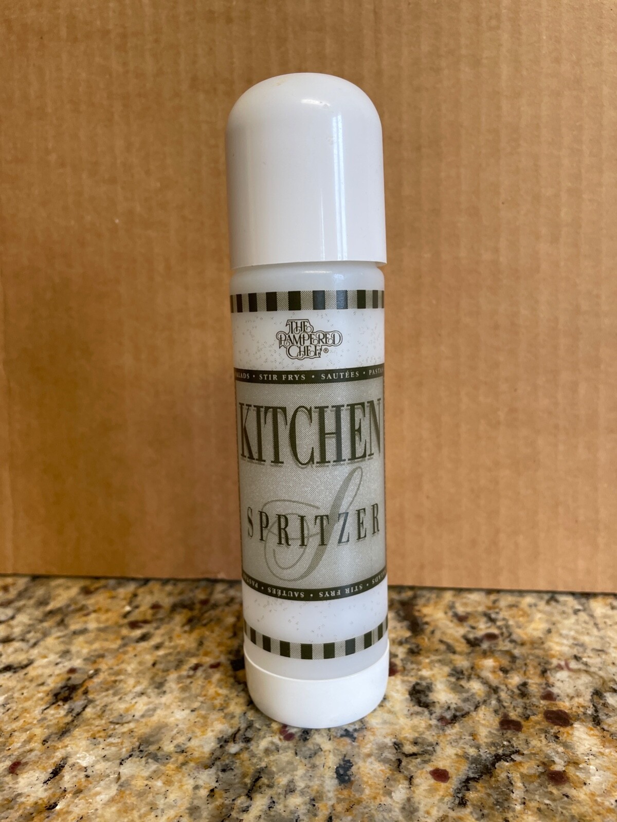 Pampered Chef Kitchen Spritzer Pump Bottle Refillable New Retired eBay
