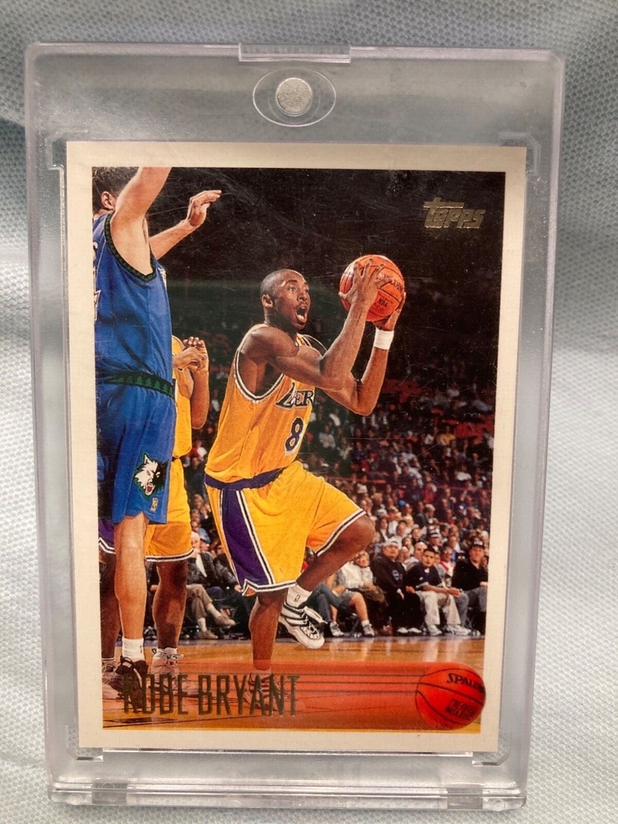 Upper Deck Refractor Topps Kobe Bryant Card 1996 Topps #138 Kobe
