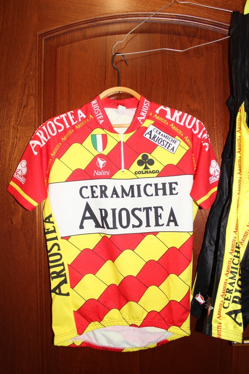 Vintage Ceramiche Ariostea Italy Cycling Team-Jersey Bib Shorts - Main Image