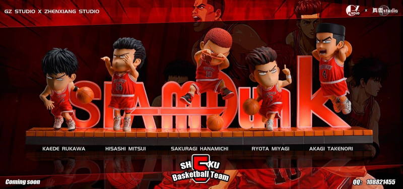 SHOHOKU Basketball Team Resin ZX Studio GZ Studio Slam Dunk