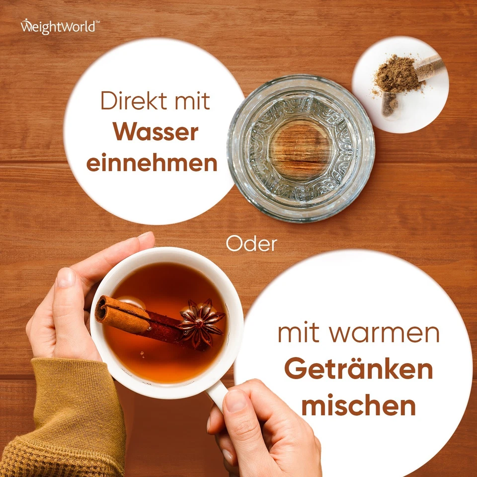 WeightWorld Zimt - 180 Bio Kapseln - Entzündung - Gewichtsmanagement - Abnehmen - Bild 4 von 4