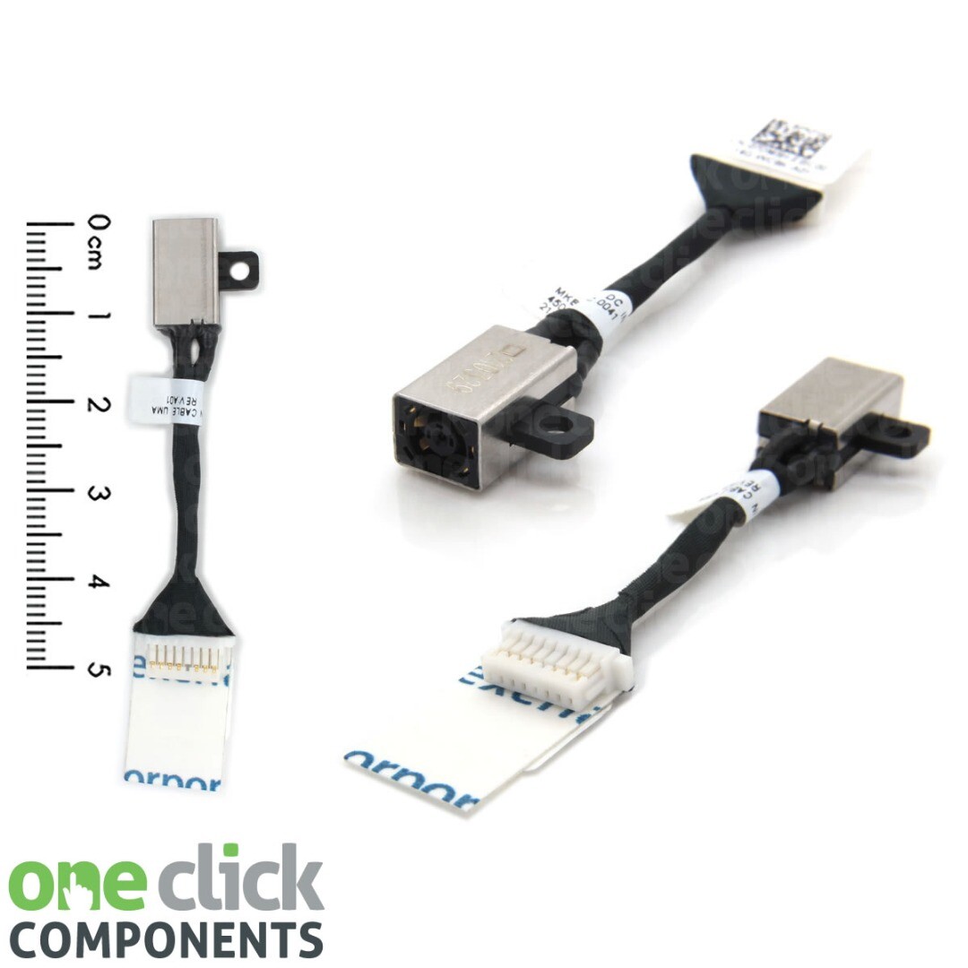 For Dell Latitude 3410 3510 P129G DC Jack Charging Port Socket Cable 07DM5H