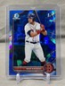 2022 BOWMAN CHROME SAPPHIRE - NIKO KAVADAS 1ST BOWMAN PROSPECTS #BCP-68 RED SOX
