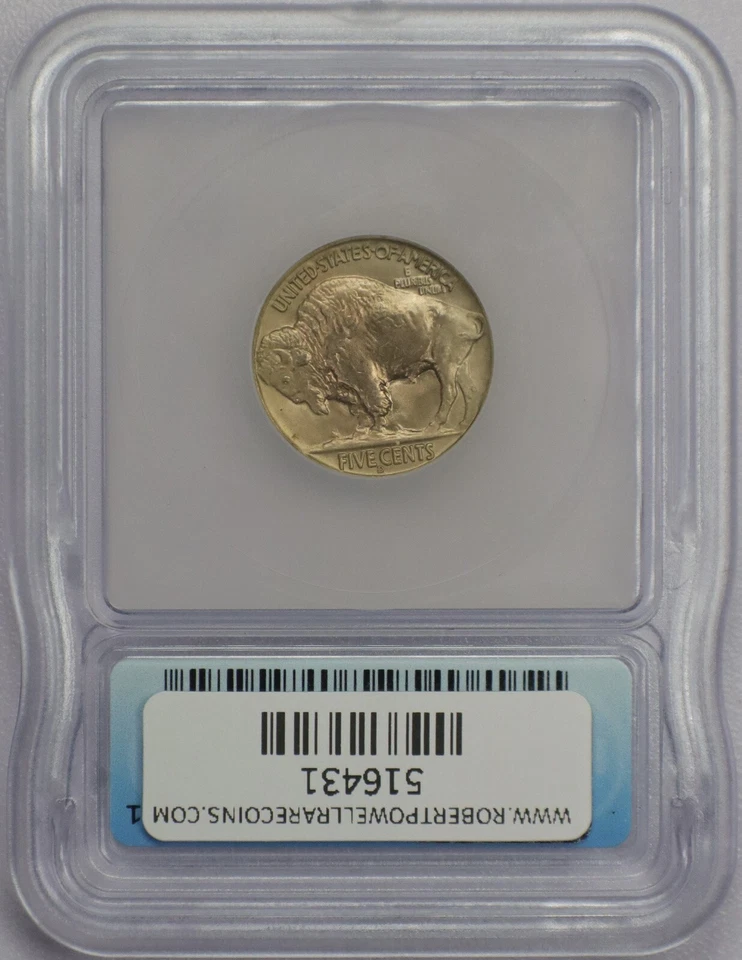 1938-D 5c Buffalo Nickel RPM#3 - ICG MS 66 - Image 4 of 4