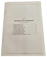 AKAI FD-3 MINI-SYSTEM ORIGINAL SECTION 3 SCHEMATIC DIAGRAM SERVICE MANUAL M993x