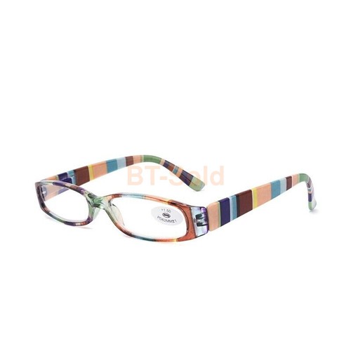 Small Rectangle Spring Hinges Reading Glasses +1.0 1.5 2.0 2.5 3.0 3.5 Men Women - Picture 10 of 16