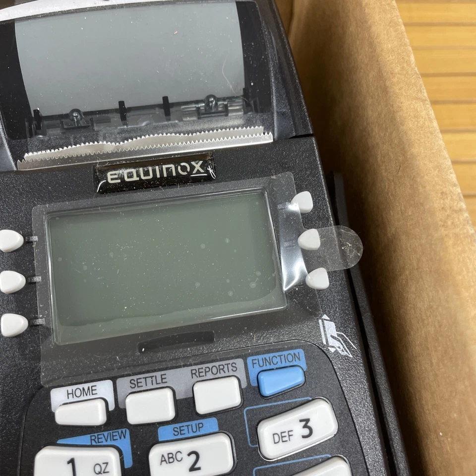 Hypercom Optimum T4200 Credit Card Terminal New - Image 3 of 4