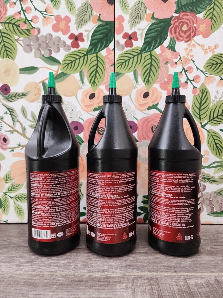 3 Pack Carquest HeavyDuty Hydraulic Jack Oil 32oz Each New eBay