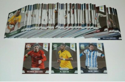 2014 Panini Prizm FIFA World Cup Complete Base Set 1-201 Messi