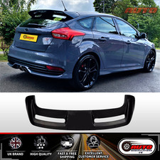 Spoiler tetto stivale posteriore Ford Focus RS MK3 MK3.5 ala nero lucido stile ST 08-19