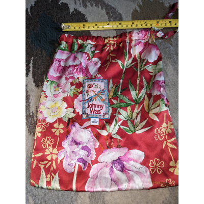 Johnny was bag purse floral- drawstring, cinch | eBay display picture 2