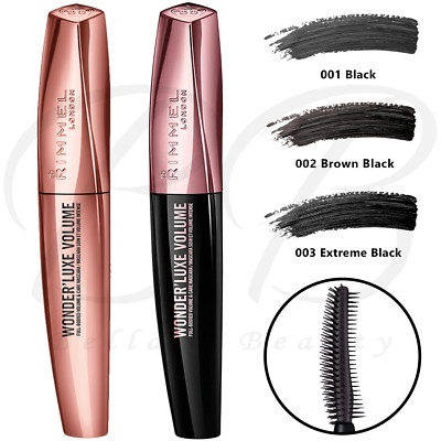RIMMEL Wonder'Luxe Volume Smudge-Proof Conditioning Mascara 11ml *FARBTON WÄHLBAR*