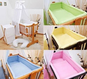 plain crib bedding