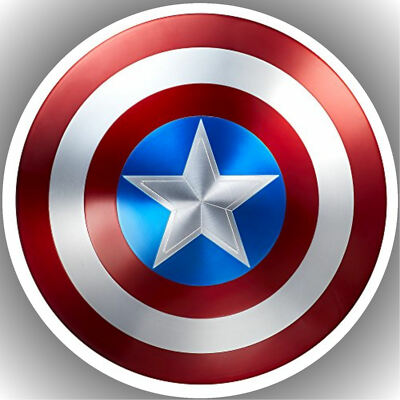 Tortenaufleger Geburtstag Party Tortenbild Fondant - Oblate Captain America  P3