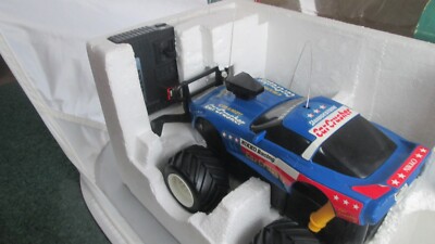 Vintage Nikko radio control Corvette Car crusher in box remote for