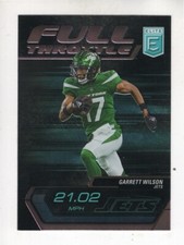 2024 Panini Donruss Elite Football Full Throttle Pink Garrett Wilson #19