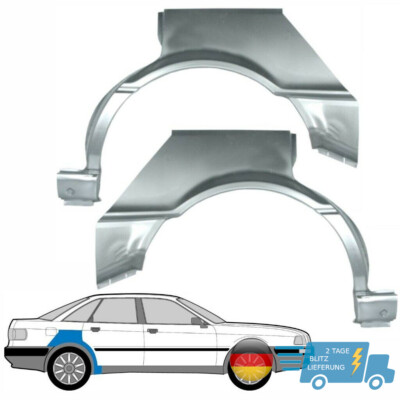DIEDERICHS Kotflügel Vorne Links - Für Audi 80/90 B3